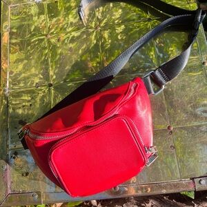 Red fannypack